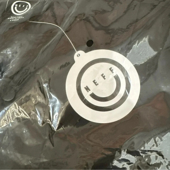 New Neff Fresh Ducky Mens Jacket Medium Windbreaker Black Lightweight Jacket - Picture 3 of 5